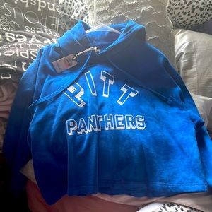 Brand-new cropped pit Panthers hoodie